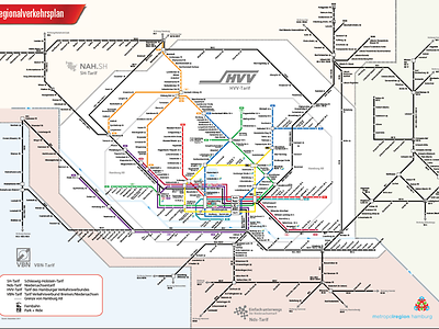  Liniennetzplan des Regionalverkehrsplan