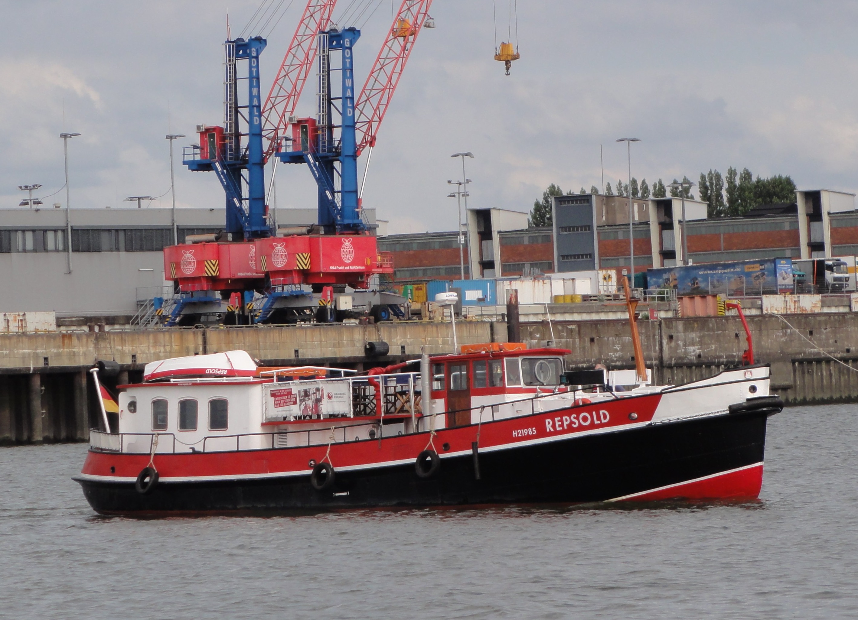 Feuerlöschboot „Repsold“, Hamburg