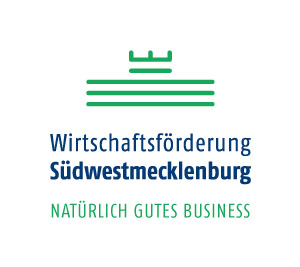 Logo der Wirtschaftsförderungsgesellschaft Südwestmecklenburg mbH