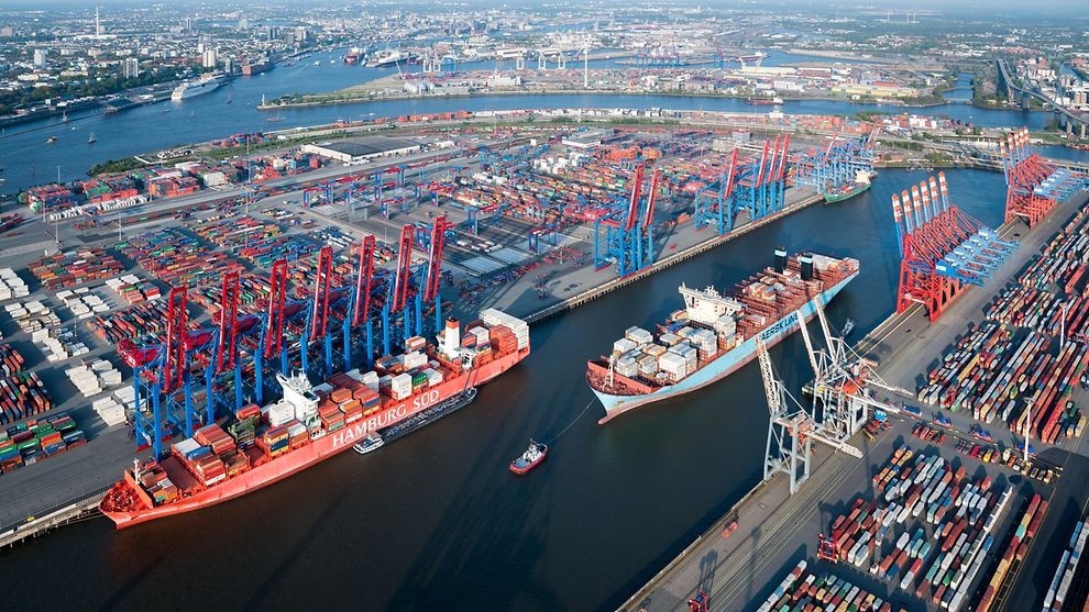 Konjunktur, Hafen, Container