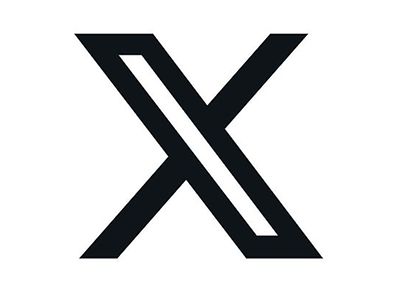  Das Logo von X (früher Twitter)