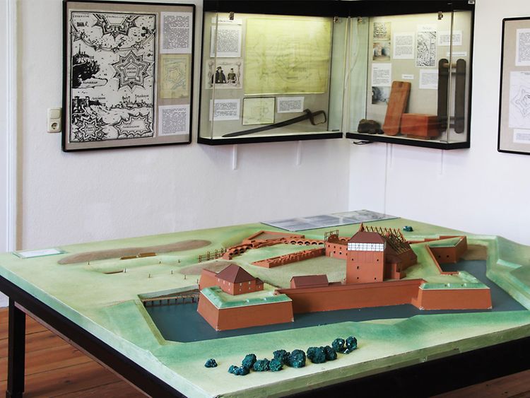  Modell der Festung Dömitz