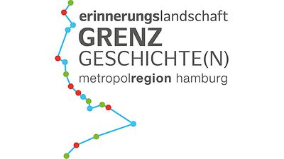  Logo Erinnerungslandschaft Grenzgeschichte(n) in der Metropolregion Hamburg