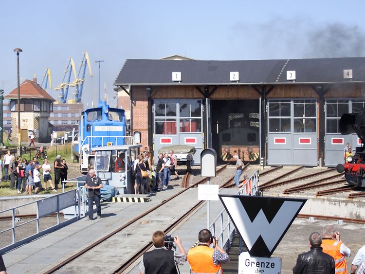  Lokschuppen Wismar, Hafenbahn